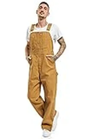 Dickies Bib Overall, Peto Para Hombre, (Brown Duck), 40W / 32L