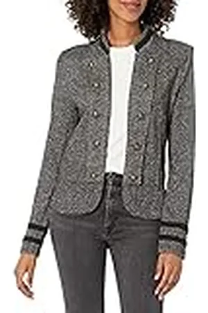 Tommy Hilfiger Open Front Band Jacket Blazer Casual, , XXL para Mujer