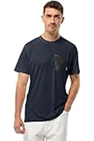 Jack Wolfskin Pocket Karana T M Camiseta, , Hombre