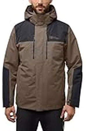 Jack Wolfskin Jasper Jkt M 3 en 1 Chaqueta, , XL para Hombre