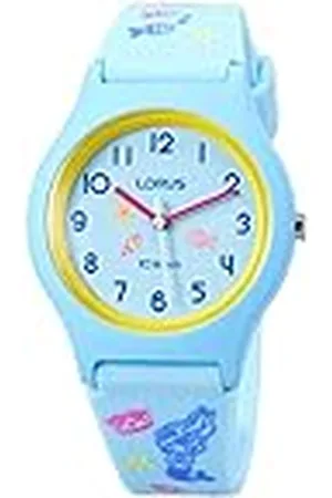 Seiko Reloj Analógico para Unisex-niños de Cuarzo con Correa en Silicona RRX51HX9