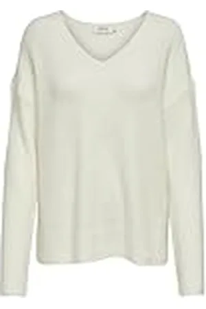 ONLY Onlcamilla V-Neck L/S Pullover Knt Noos Suéter pulóver, , S para Mujer