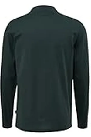 QS by s.Oliver BLACK LABEL 2149972 Camiseta de Manga Larga, Verde, 3XL Hombres