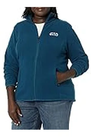Amazon Disney | Marvel | Star Wars | Princess Chaqueta de Forro Polar con Cremallera Completa y Cuello Perkins Mujer, , L