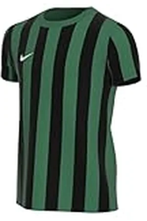 Nike Unisex Niños Camiseta Y Nk Df Strp Dvsn IV Jsy Ss, Verde, Negro y Blanco, CW3819-302, M