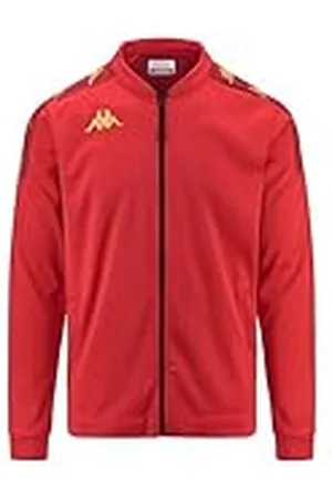 Kappa Sudadera GIULLIO, Sudadera Banda, Rojo, S, Hombre