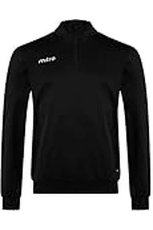 Mitre Edge Sudadera Juvenil con Cremallera de 1/4, Ropa de Entrenamiento de fútbol, Sudadera de Alto Rendimiento, Talla XS Juvenil