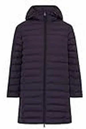 ECOALF Abrigo Mujer Caceresalf, de Poliéster Reciclado, con Cuello Redondo, Relleno de Fellex, Ultraligero y Cómodo, Chaqueta Mujer, Talla M, Color
