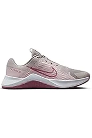 Nike W MC Trainer 2, Sneaker Mujer, LT Iron Ore/Desert Berry-Barely Rose, 37.5 EU