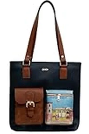 Dogo Femme Cuir Vegan Bleu Foncé Fait Main et Mode Sac d