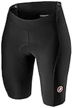 Castelli Muy Rápido 2 Corto Pantalones, Mujer, Negro/Rojo, M