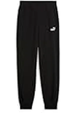 PUMA ESS Small No. 1 Logo Comfort High-Waist Sweatpants TR cl, Pantalones de Punto Mujer, Black