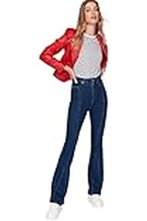 Trendyol Woman Flare Jeans, , 68 para Mujer