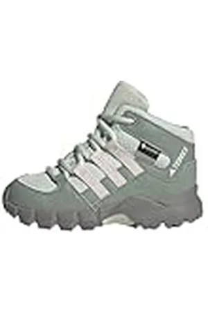 adidas Terrex Mid Gore-Tex Hiking Shoes, Zapatos de Senderismo Unisex bebé, Linen Green/Putty Mauve/Silver Green, 23 EU