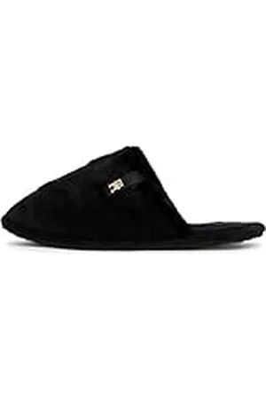 Tommy Hilfiger Pantuflas TH Comfort para mujer (FW0FW08138), color negro (negro), 4/5 UK, , 37/38 EU