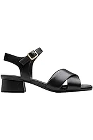 Clarks Serina35 Cross, Sandalia Mujer, Black, 39.5 EU