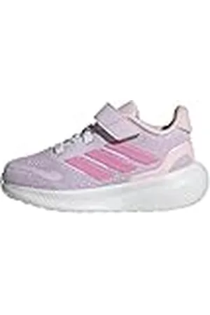 adidas RUNFALCON 5 Shoes Infants, Zapatillas para Correr Unisex bebé, Ice Lavender/FTWR White/Clear Pink, 25.5 EU