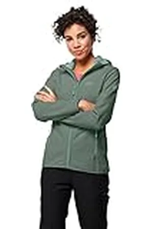 Jack Wolfskin Northern Point Women Chaqueta Softshell, Verde Vivo, XS para Mujer
