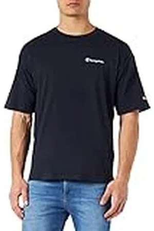 Champion American Classics TShape S/S, Camiseta, para Hombre, Azul Marino, S