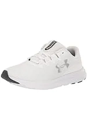 Under Armour Ua W Charged Impulse 3 Knit, Zapatillas para correr Mujer, White/White/Metallic Silver, 36 EU
