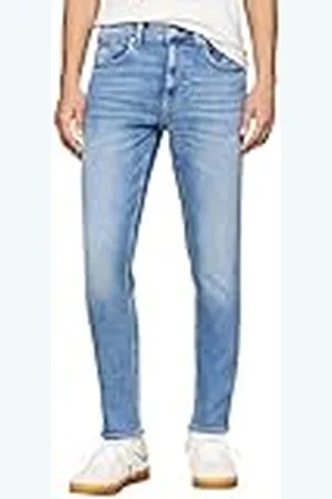 Tommy Hilfiger Vaqueros Hombre Austin Slim Fit, Azul (Denim Medium), 34W/34L