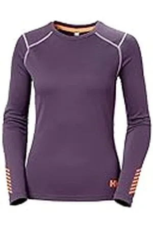 Helly Hansen W Lifa Active Crew, Camisa Mujer, Violeta (Purple), XS