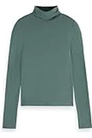Scotch&Soda Roll up Neck LS t-Shirt Camiseta, , XS Mujeres