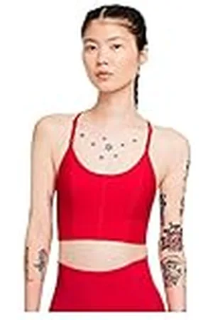 Nike DD1183 W NY DF INDY STRPY LNGLN BRA Sports bra women