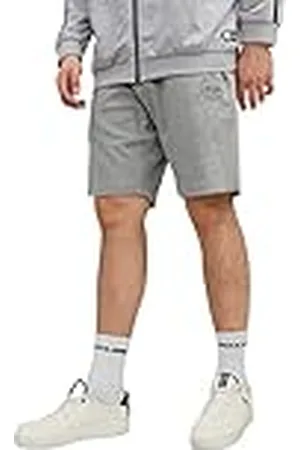JACK & JONES PLUS JPSTSHARK Sweat Shorts AT PLS Pantalones Cortos, , 42 de los Hombres