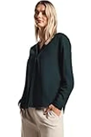 Street one A343792 Blusa básica en Color Liso, Women
