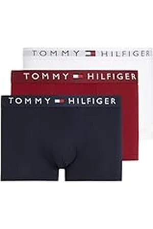 Tommy Hilfiger 3p Trunk Wb Um0um03181 Bóxer, , S (Pack de 3) para Hombre