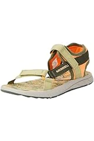 Merrell Kahuna Web 2.0, Sandalias Deportivas, Olive/Orange, 43 EU