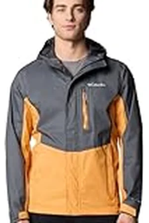 Columbia Pouring Adventure 3 Jacket, Chaqueta impermeable para la lluvia Hombre, , XL