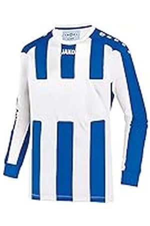 Jako Milan - Camiseta de Manga Larga para Hombre, Hombre, Camiseta de Manga Larga para Hombre., 4343, Blanco/Sportreal., S
