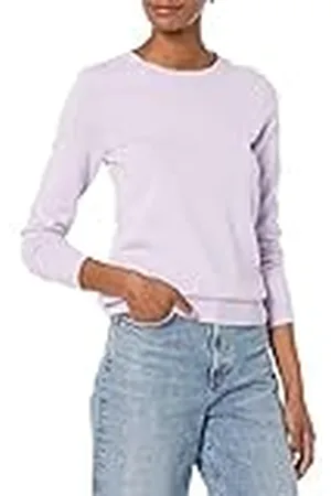 Amazon Jersey en Algodón de Cuello Redondo (Disponible en Tallas Grandes) Mujer, , L