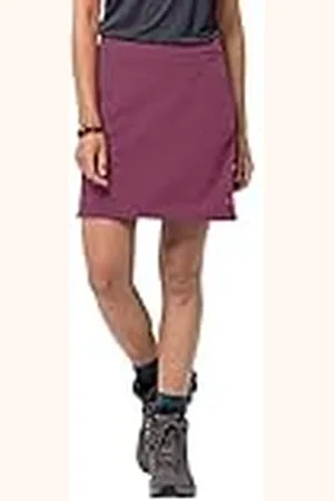 Jack Wolfskin Hilltop Trail Skort W Falda pantaln, Cuarzo Violeta, 46 para Mujer
