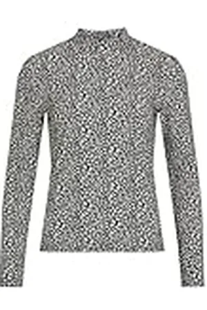 VILA Vileoa L/S Rollneck Top-Noos Camiseta de Manga Larga, , S Mujeres