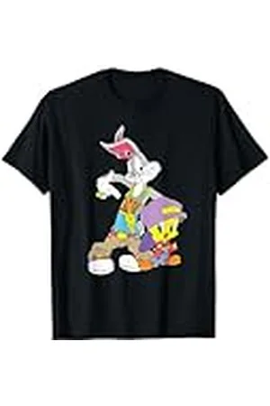 LOONEY TUNES Bugs Bunny And Tweety Hip Hop Camiseta