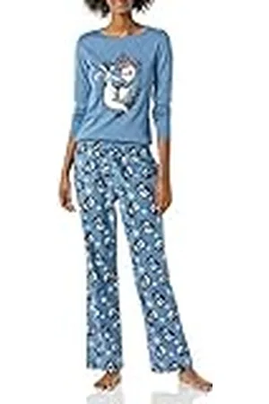 Amazon Disney | Marvel | Star Wars Conjunto de Pijama en Franela Mujer, , M