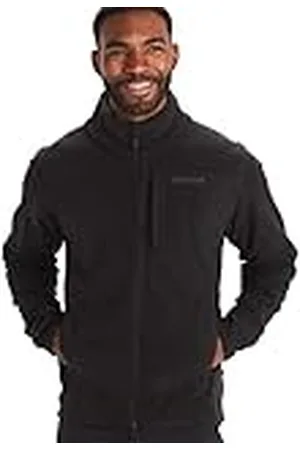 Marmot Hombre Reactor Polartec Jacket, Chaqueta polar cálida, chaqueta de exterior con cremallera completa, jersey transpirable y resistente al viento, , L