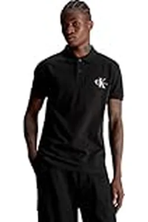 Calvin Klein Jeans MONOLOGO Polo J30J323395 Polos de Manga Corta, , XS para Hombre