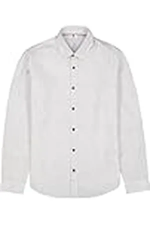 Garcia Shirt Long Sleeve, White, S Men
