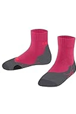 Falke TK2 Short K Sso lana hilo funcional antiampollas gruesos 1 par, Calcetines para senderismo Unisex niños, , 23-26