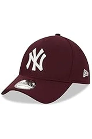New Era New York Yankees MLB Diamond Era Rojo Vino 39Thirty Gorra Elástica