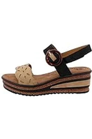 Romika 74r0182001, Sandalias con cuña Mujer, , 38 EU