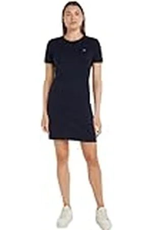 Tommy Hilfiger Vestido Mujer New Cody Slim Short Dress de Algodón, , XS