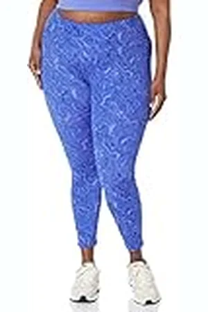 Amazon Leggings de longitud completa de tiro medio para el día a día y los entrenamientos Active Sculpt - colores interrumpidos Mujer, , 6XL Grande