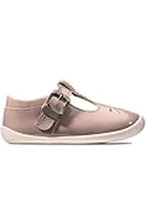 Clarks Roamer Star T, Zapatillas de estar por casa Unisex niños, Rosa (Rosa Pink Pat Pink Pat), 21 EU