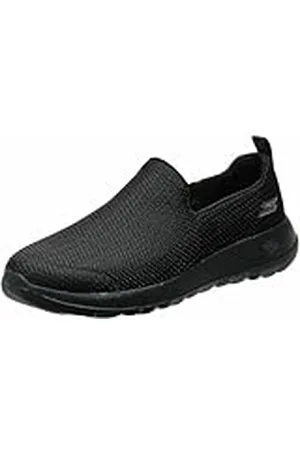 Skechers Performance GO WALK MAX, Zapatillas sin cordones para Hombre, Black Textile/Trim, 40 EU
