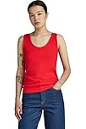 G-Star Para Mujer Camiseta Sin Mangas Front Seam, , XXL
